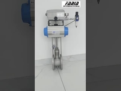 صمام غاز المداخن الهوائي ذو درجة الحرارة العالية