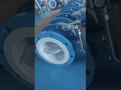 صمام الفراشة المغطى بالفلورين